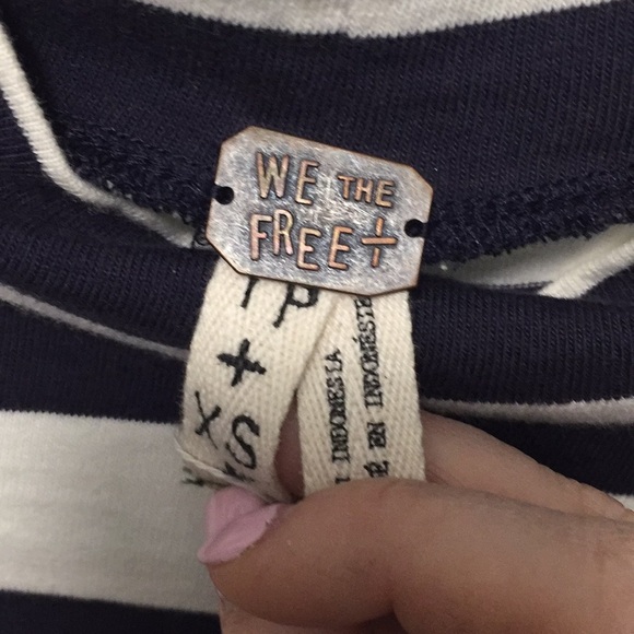 Free people striped top - Picture 2 of 2